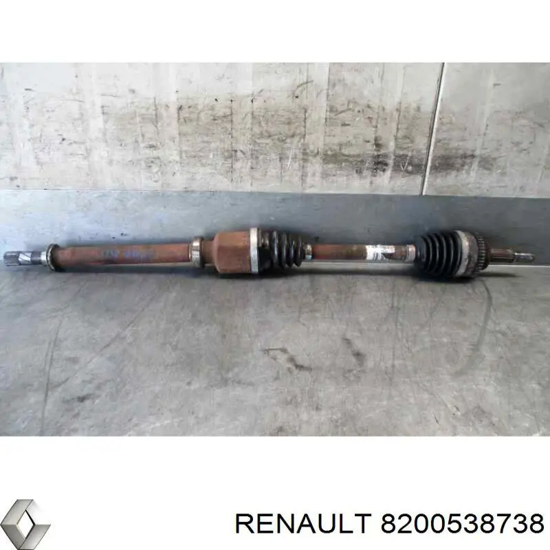 8200538738 Renault (RVI) Semieixo (acionador) dianteiro direito