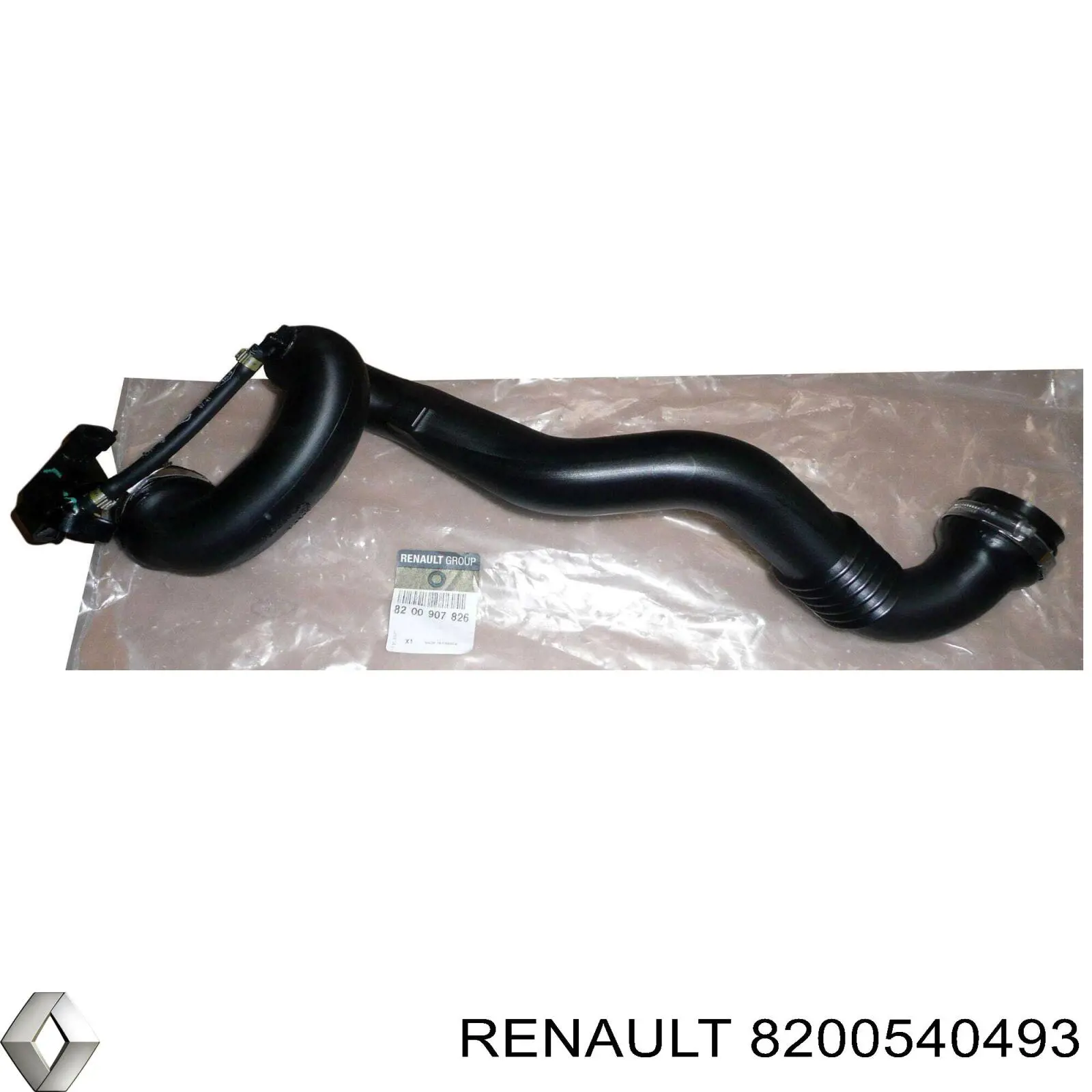 8200540493 Renault (RVI) Mangueira (cano derivado) de intercooler