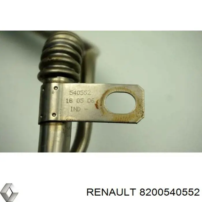 Compre 8200540552 Renault (RVI) Tubo (mangueira) de fornecimento de óleo de turbina