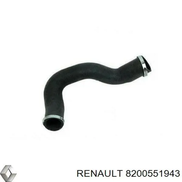 Mangueira (cano derivado) de intercooler Renault (RVI) 8200551943 preço, a partir de 35,90 USD