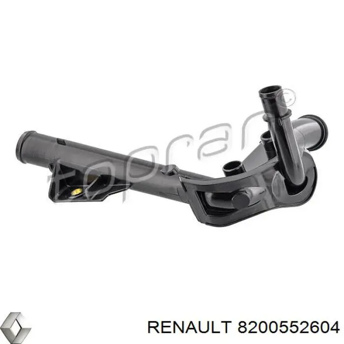 Flange do sistema de esfriamento (união em T) Renault (RVI) 8200552604 preço, a partir de 35,51 USD