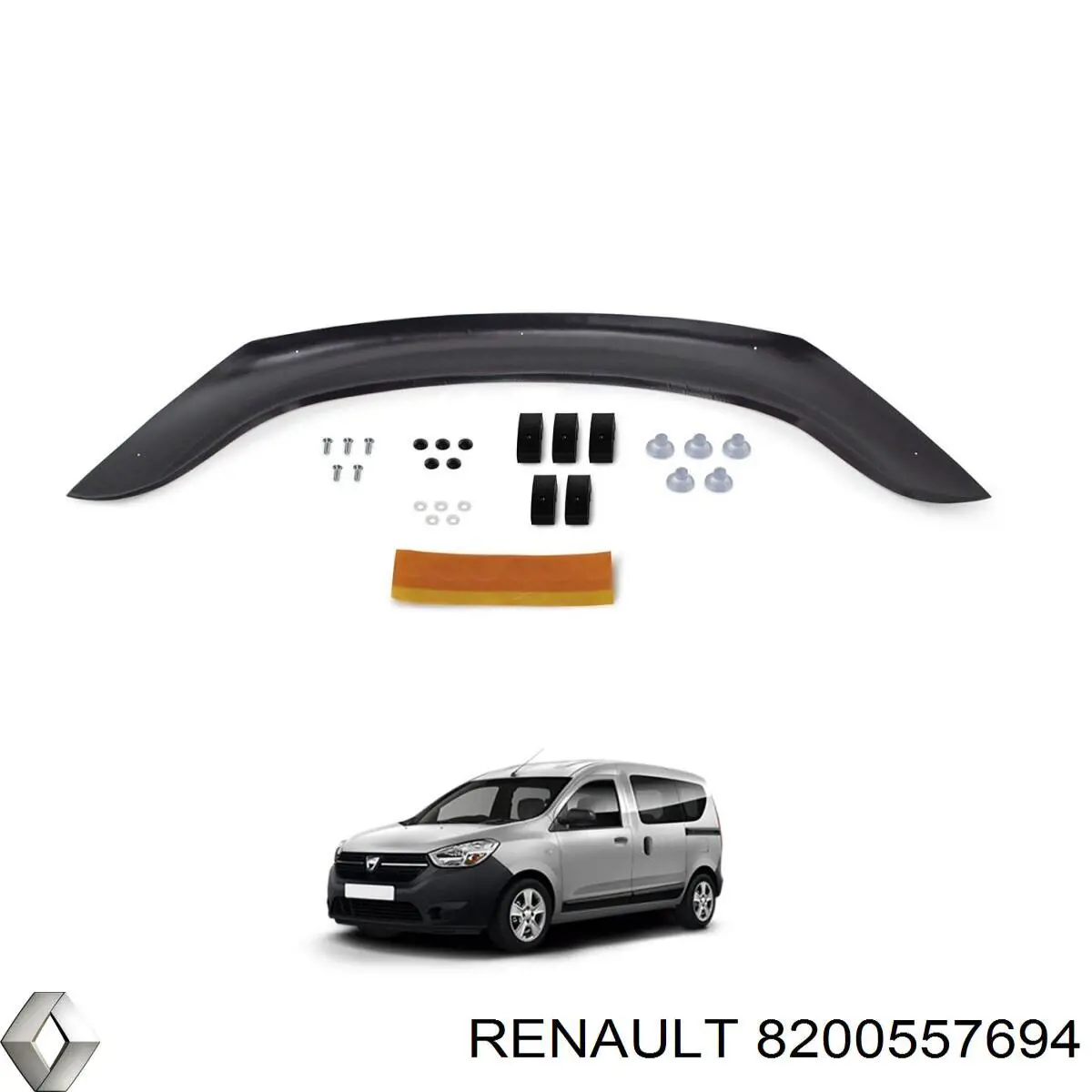 Isolamento contra o ruído do painel de motores Renault (RVI) 8200557694 preço, a partir de  USD