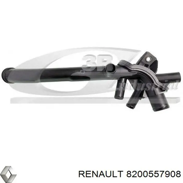 8200557908 Renault (RVI) Mangueira (cano derivado) do sistema de esfriamento