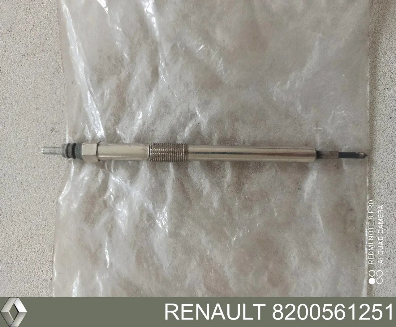 8200561251 Renault (RVI) Vela de incandescência