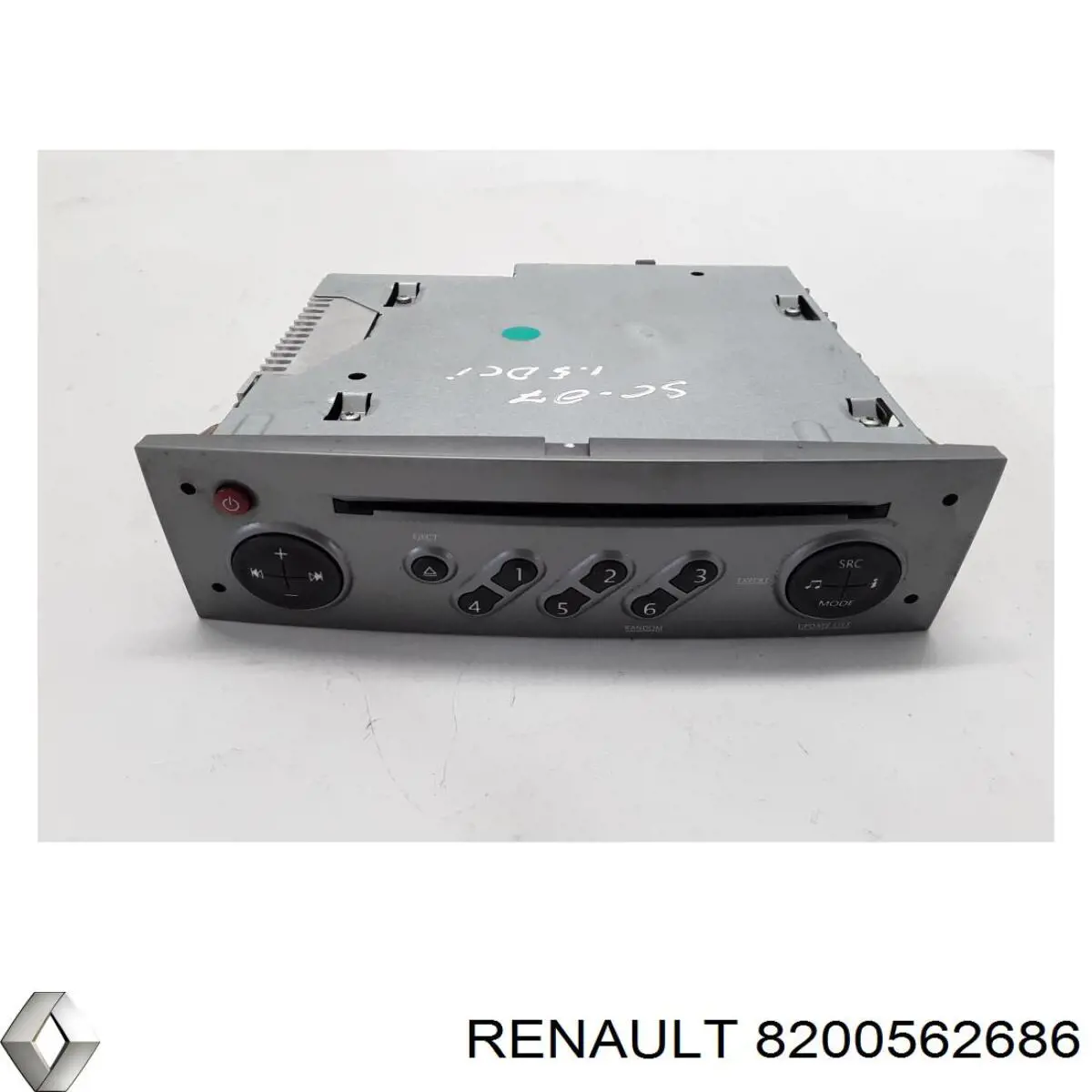 Aparelhagem de som (rádio AM/FM) Renault (RVI) 8200562686 preço, a partir de 73,21 USD
