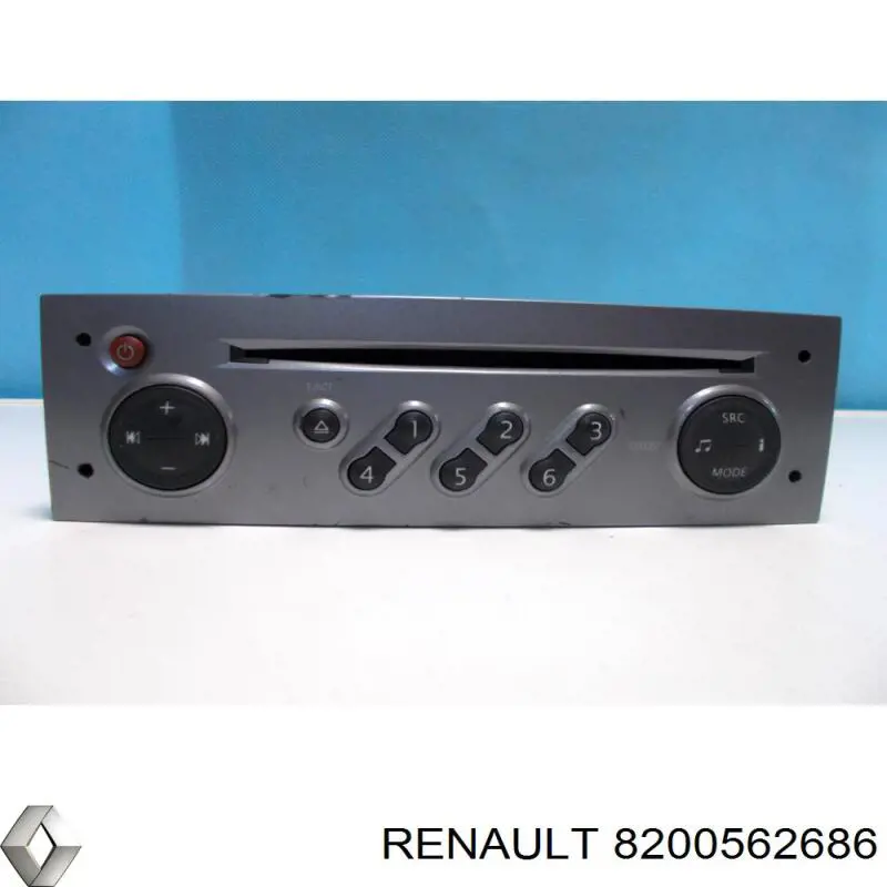 8200562686 Renault (RVI) Aparelhagem de som (rádio AM/FM)