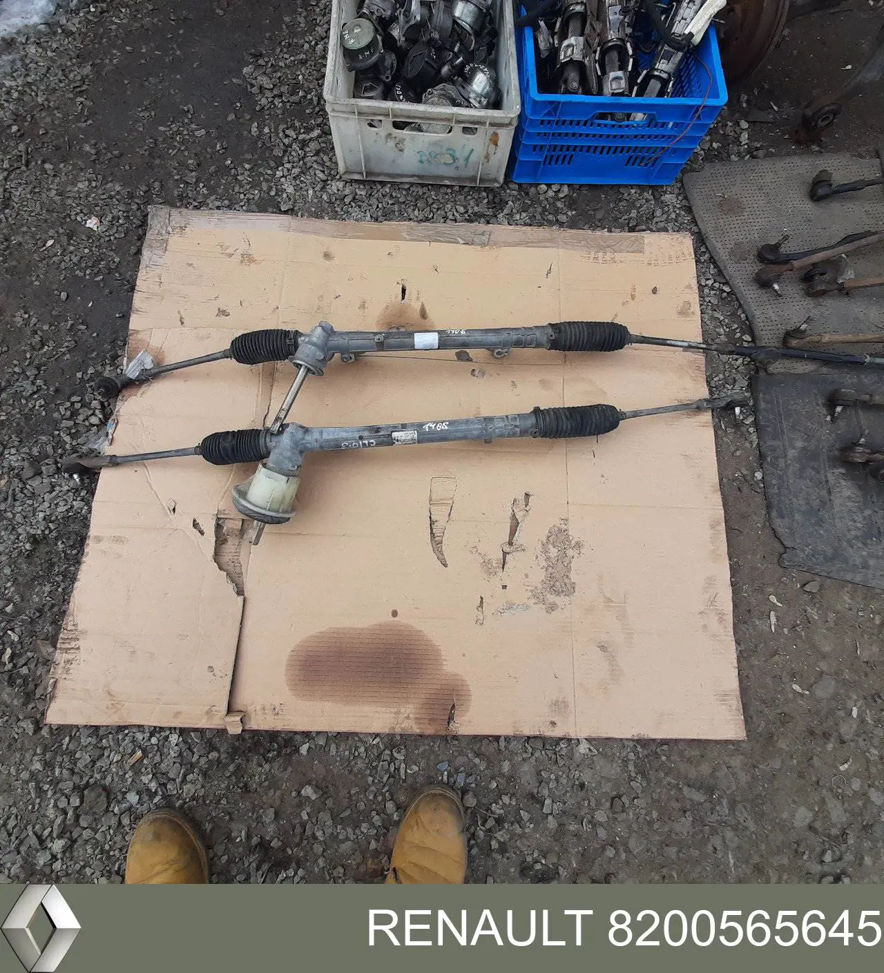 8200565645 Renault (RVI) Cremalheira da direção