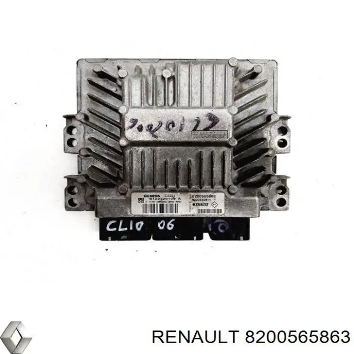 Módulo de direção (Centralina eletrônica) de motor 8200565863 Nissan/Infiniti