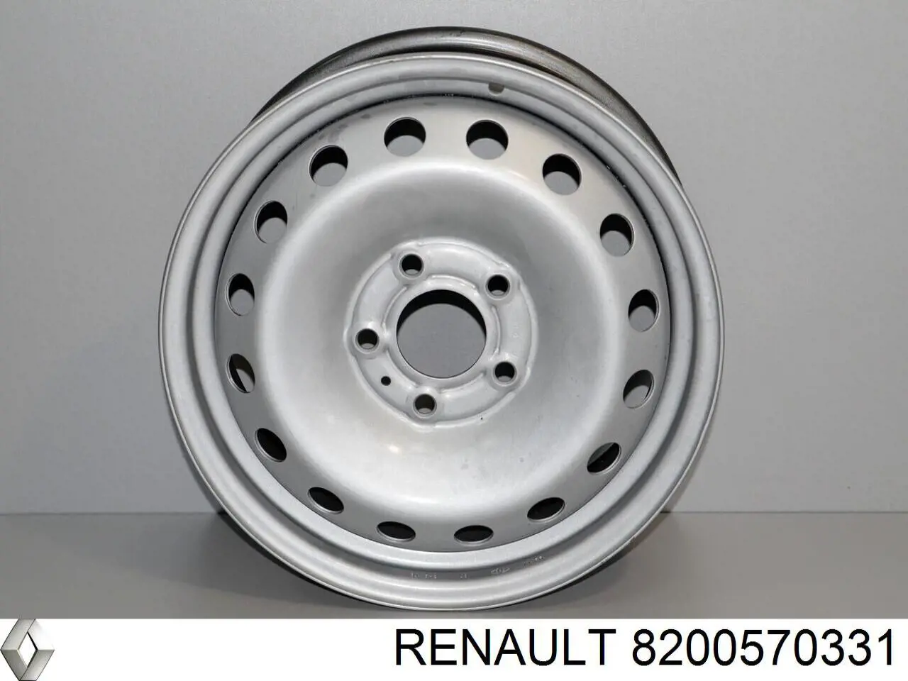 8200570331 Renault (RVI) Discos de roda de aço (estampados)