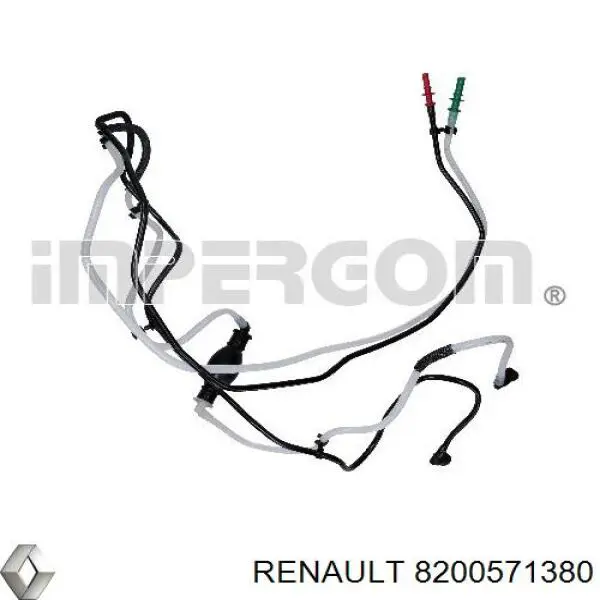 Tubo de combustível, kit Renault (RVI) 8200571380 preço, a partir de 59,02 USD