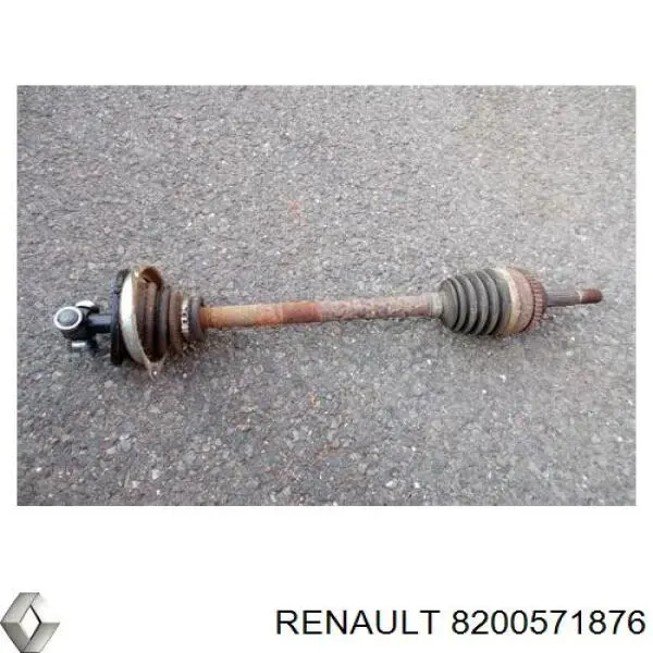 8200571876 Renault (RVI) Semieixo (acionador) dianteiro esquerdo
