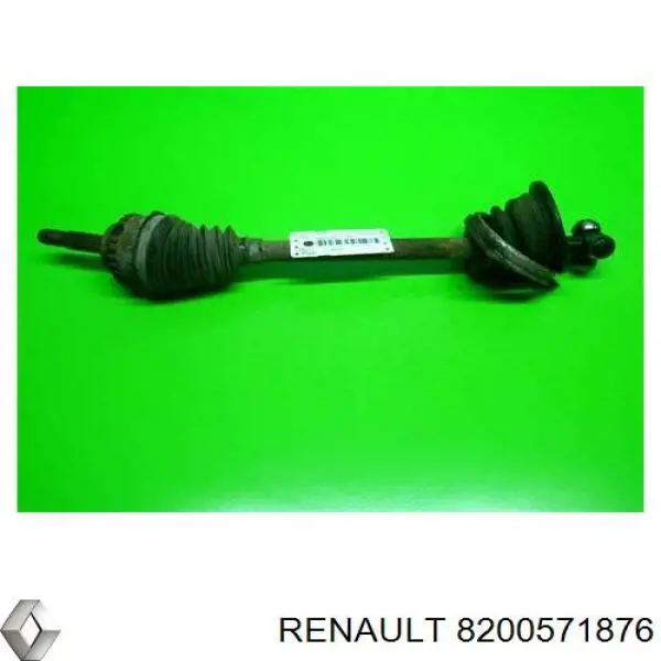 Semieixo (acionador) dianteiro esquerdo Renault (RVI) 8200571876 preço, a partir de 93,52 USD