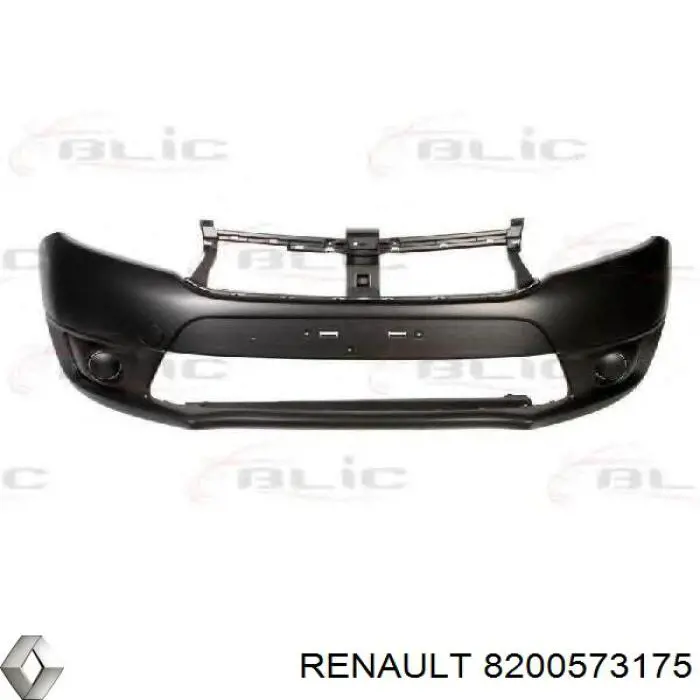 Pára-choque traseiro 8200573175 Renault (RVI)