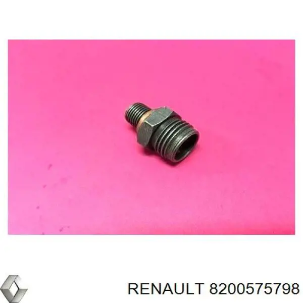 8200575798 Renault (RVI) Tubo de ligação de união de tubo de derivação de óleo de turbina com unidade