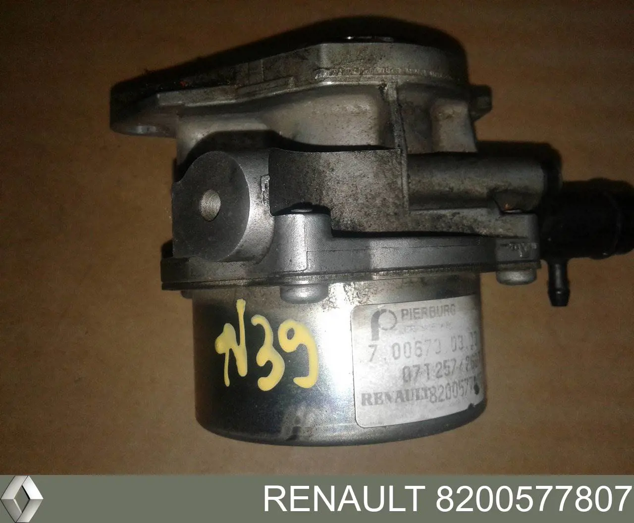Bomba a vácuo Renault (RVI) 8200577807 preço, a partir de 46,78 USD