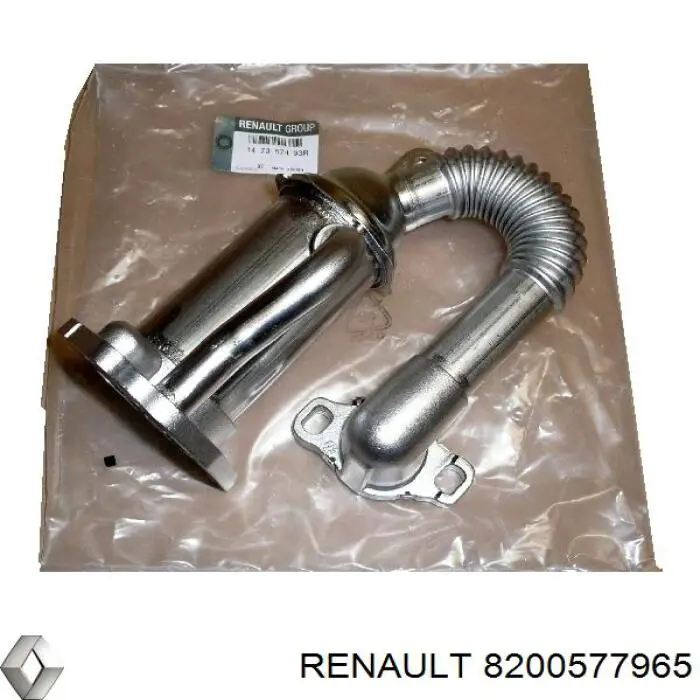 Radiador do sistema EGR de recirculação dos gases de escape Renault (RVI) 8200577965 preço, a partir de 44,34 USD