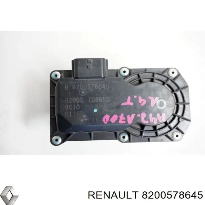 8200578645 Renault (RVI) Válvula de borboleta montada
