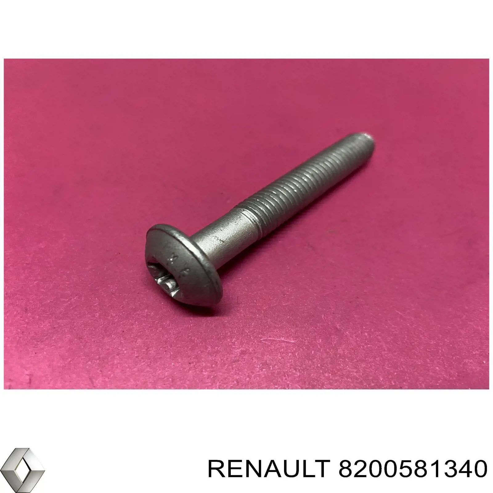 8200581340 Renault (RVI) Parafuso do rolo de reguladora de tensão da correia do mecanismo de distribuição de gás