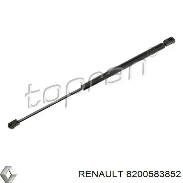 8200583852 Renault (RVI) Amortecedor de tampa de porta-malas (de 3ª/5ª porta traseira)