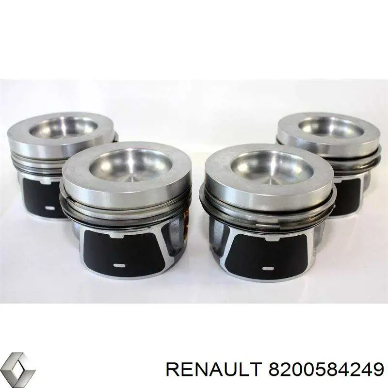 Compre 8200584249 Renault (RVI) Pistão do kit para 1 cilindro, STD