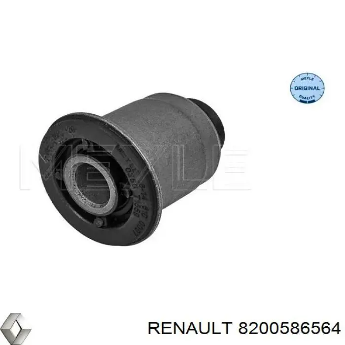 Bloco silencioso dianteiro do braço oscilante inferior 8200586564 Renault (RVI)