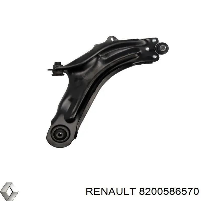 Bloco silencioso dianteiro do braço oscilante inferior 8200586570 Renault (RVI)