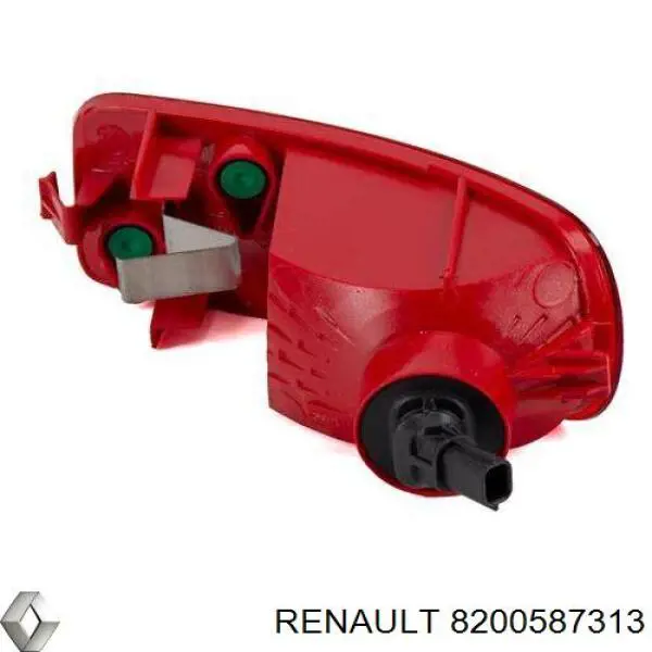 8200587313 Renault (RVI) Lanterna do pára-choque traseiro esquerdo