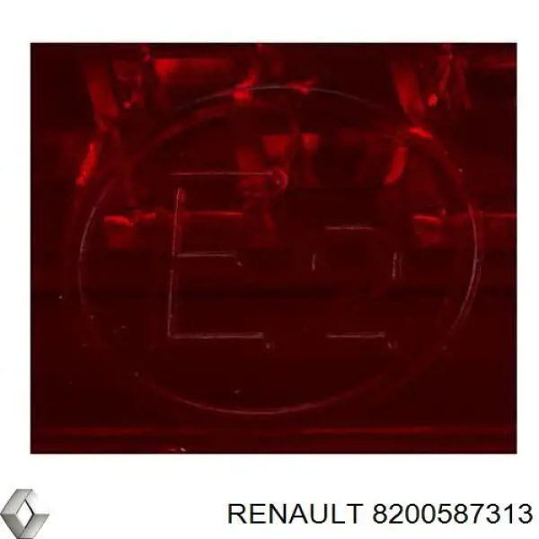 Lanterna do pára-choque traseiro esquerdo Renault (RVI) 8200587313 preço, a partir de 6,27 USD