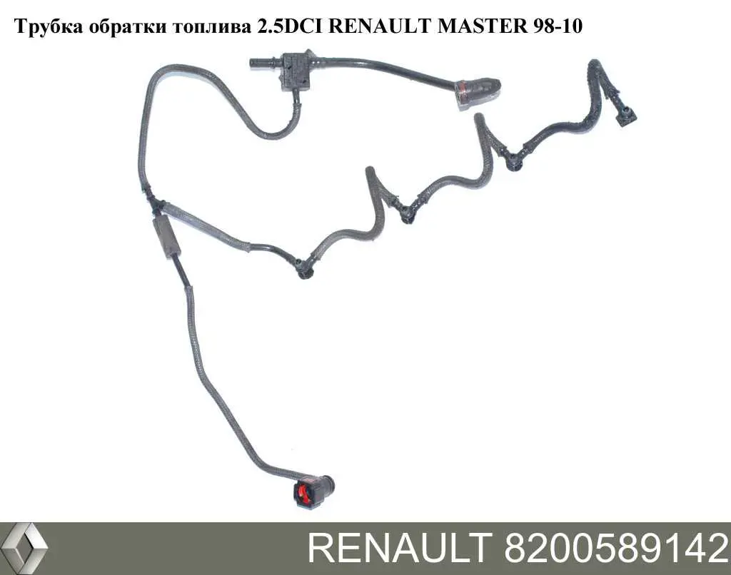 Tubo de combustível, inverso desde os injetores Renault (RVI) 8200589142 preço, a partir de 81,60 USD