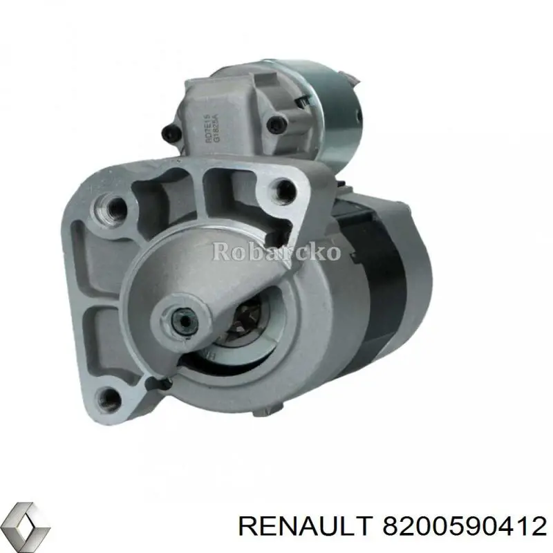 Compre 8200590412 Renault (RVI) Motor de arranco