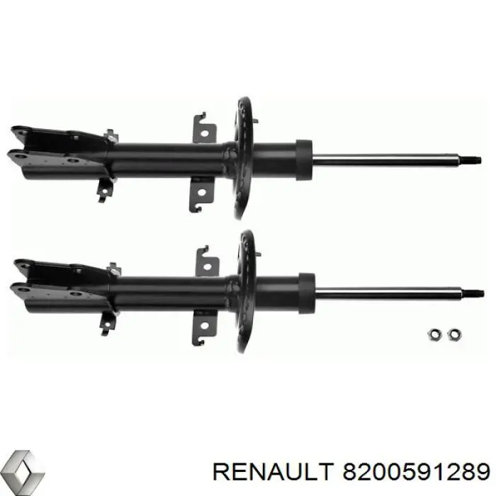 Compre 8200591289 Renault (RVI) Amortecedor dianteiro