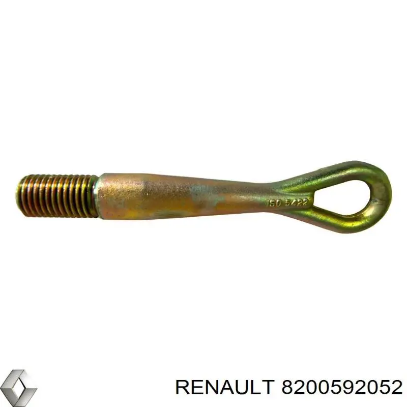 Gancho de reboque 504025460 Iveco