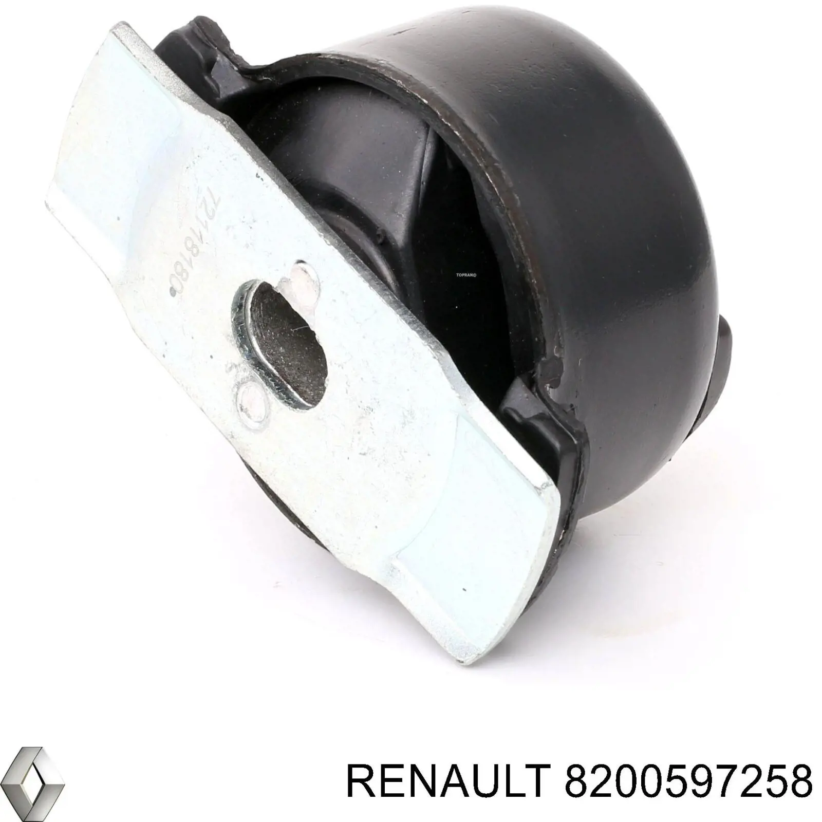 8200597258 Renault (RVI) Bloco silencioso de viga traseira (de plataforma veicular)