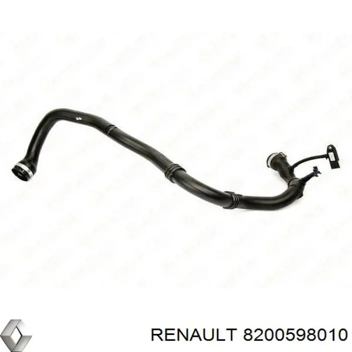 8200598010 Renault (RVI) Mangueira (cano derivado) de intercooler