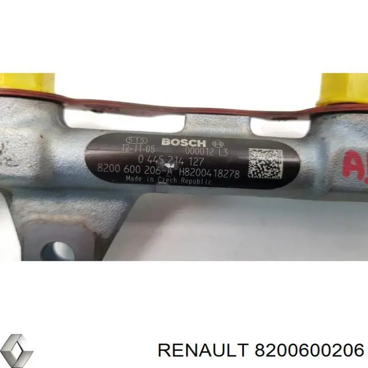 Distribuidor de combustível (rampa) Renault (RVI) 8200600206 preço, a partir de 35,75 USD