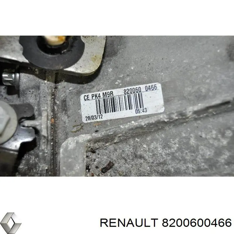 Caixa de Mudança montada (caixa mecânica de velocidades) Renault (RVI) 8200595572 preço, a partir de 320,53 USD