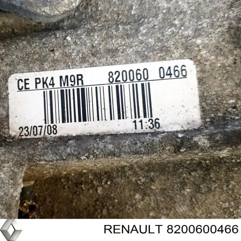 Caixa de Mudança montada (caixa mecânica de velocidades) Renault (RVI) 8200595572 preço, a partir de 320,53 USD