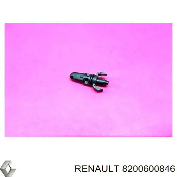 8200600846 Renault (RVI) Injetor de fluido para lavador de vidro traseiro
