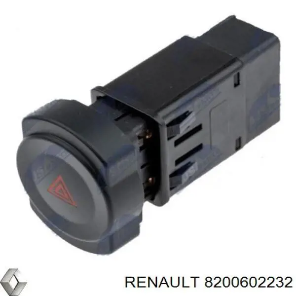 8200602232 Renault (RVI) Botão de ativação do sinal de emergência