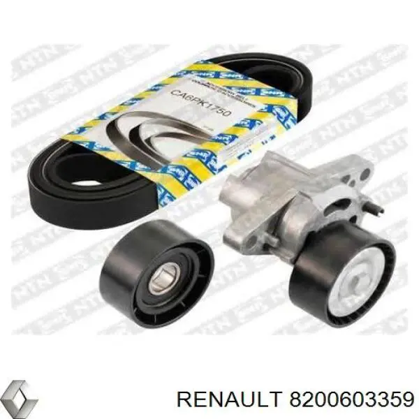 Compre 8200603359 Renault (RVI) Reguladora de tensão da correia de transmissão