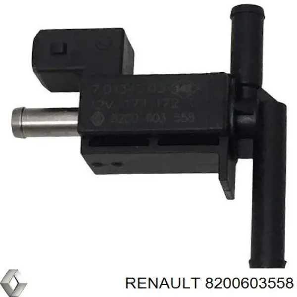 8200603558 Renault (RVI) Válvula solenoide de regulação de comporta EGR