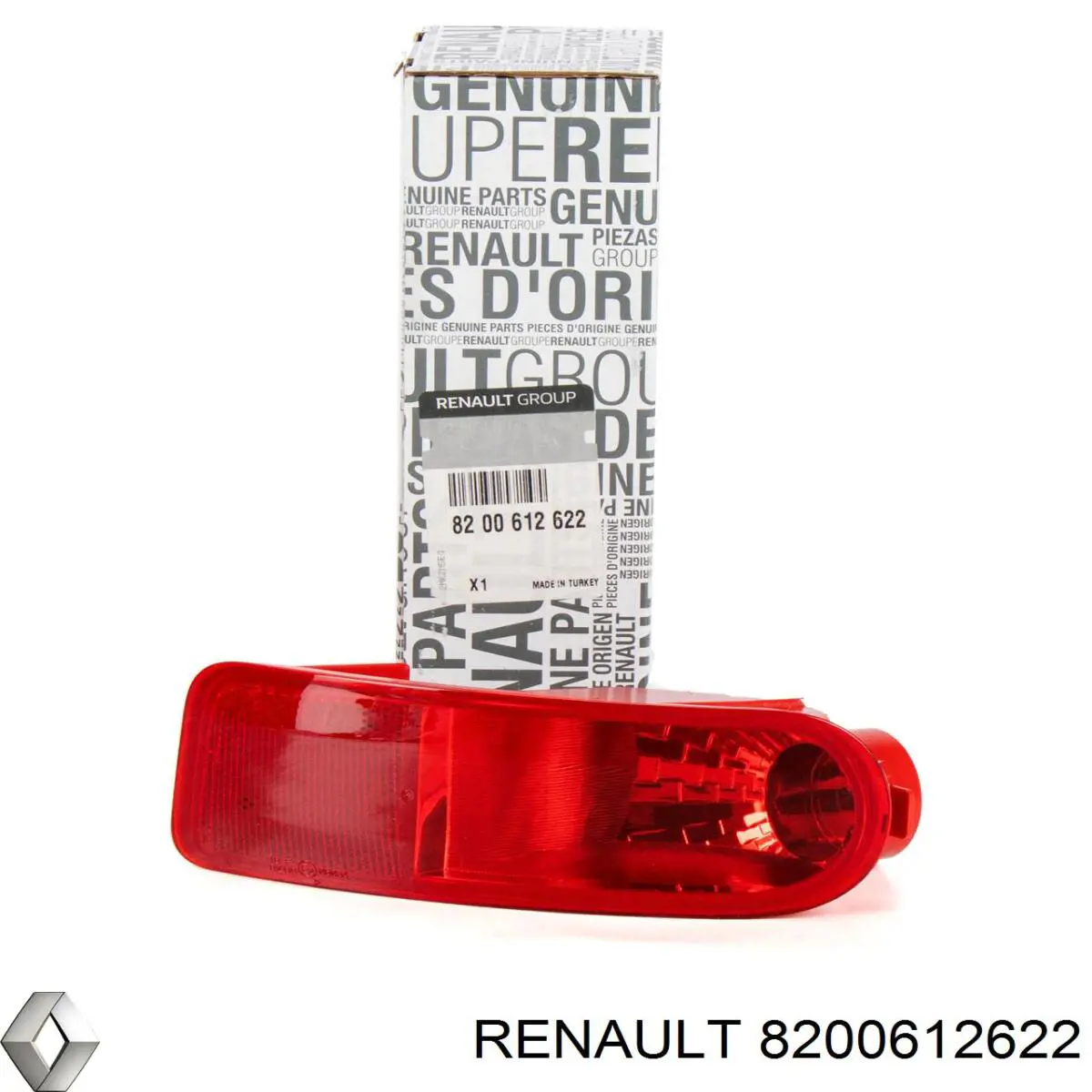 8200612622 Renault (RVI) Lanterna do pára-choque traseiro direito