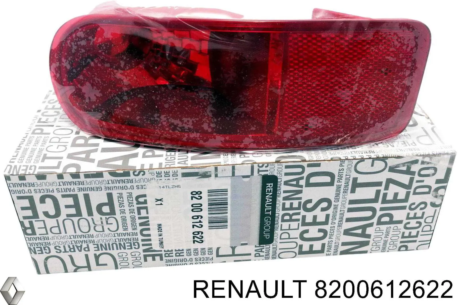 Compre 8200612622 Renault (RVI) Lanterna do pára-choque traseiro direito