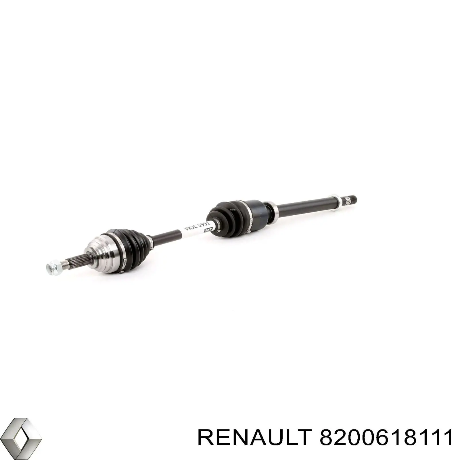 Compre 8200618111 Renault (RVI) Semieixo (acionador) dianteiro direito