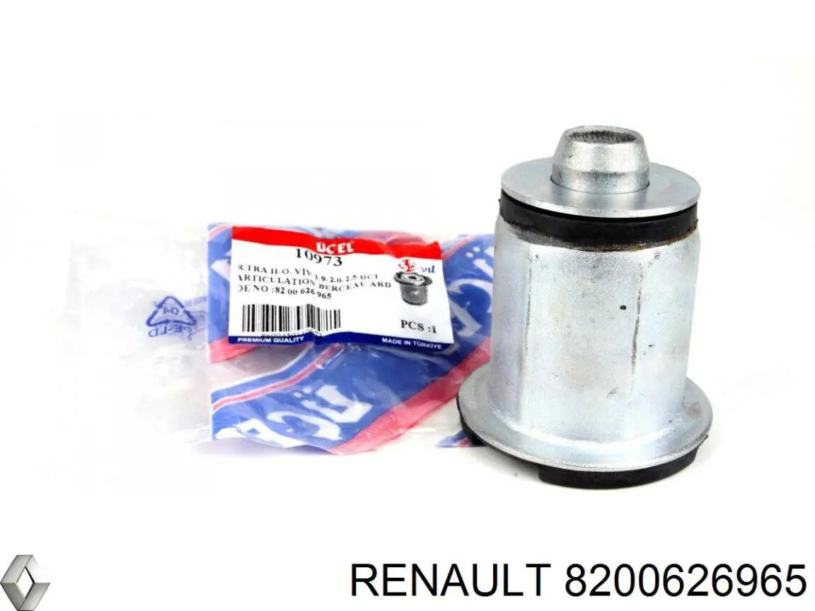 8200626965 Renault (RVI) Bloco silencioso (coxim) de viga dianteira (de plataforma veicular)