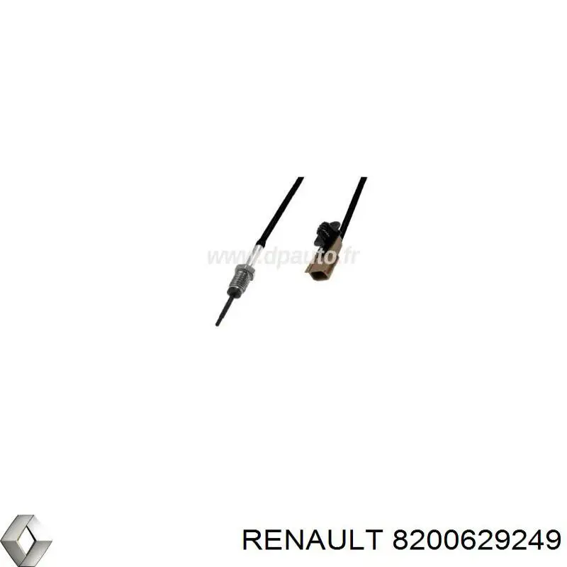 Sensor de temperatura dos gases de escape (GE), antes de turbina Renault (RVI) 8200629249 preço, a partir de 100,01 USD