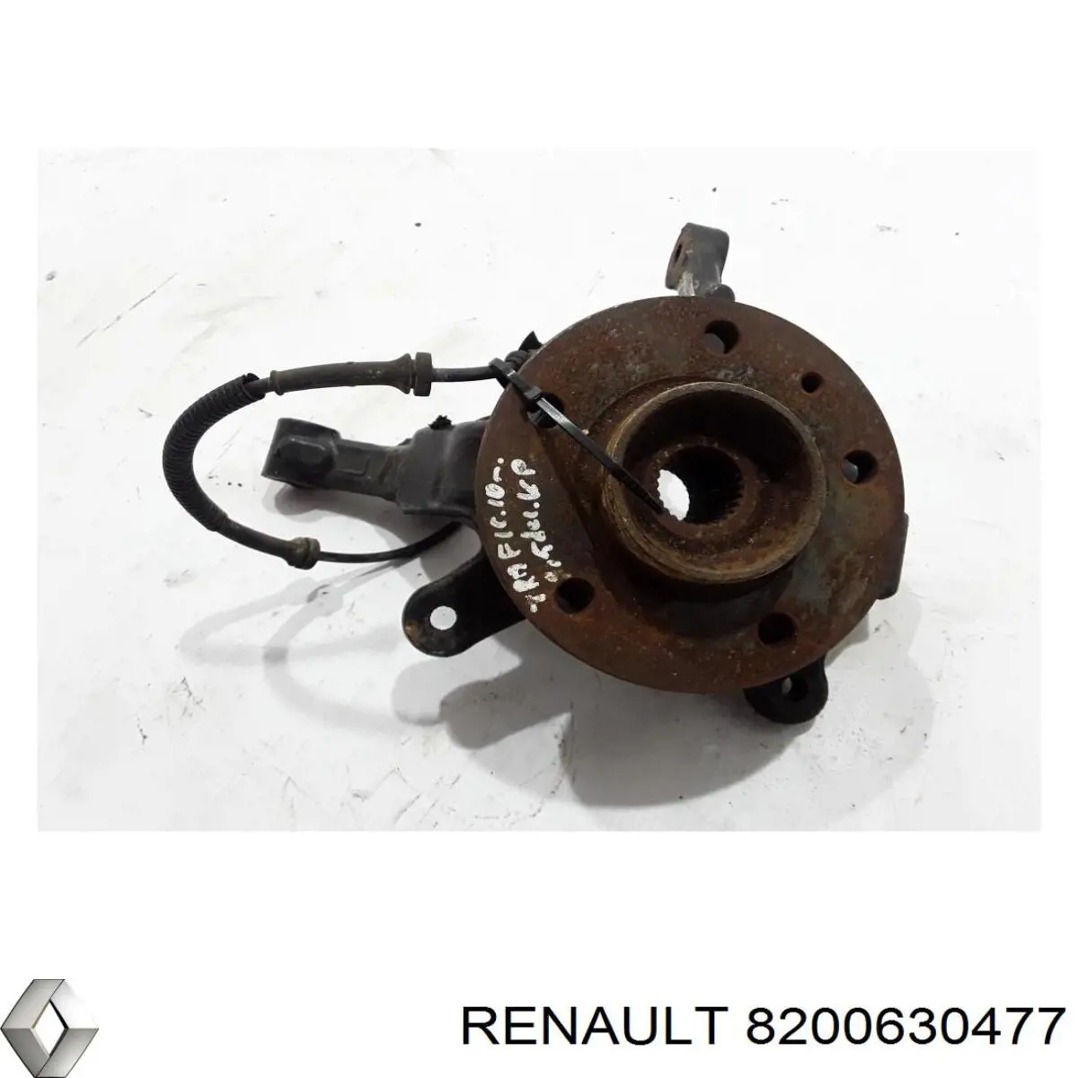 8200630477 Renault (RVI) Pino moente (extremidade do eixo) dianteiro esquerdo