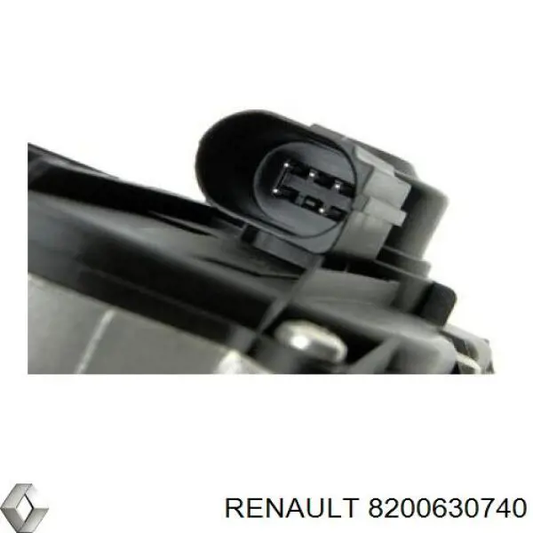 8200630740 Renault (RVI) Válvula EGR de recirculação dos gases