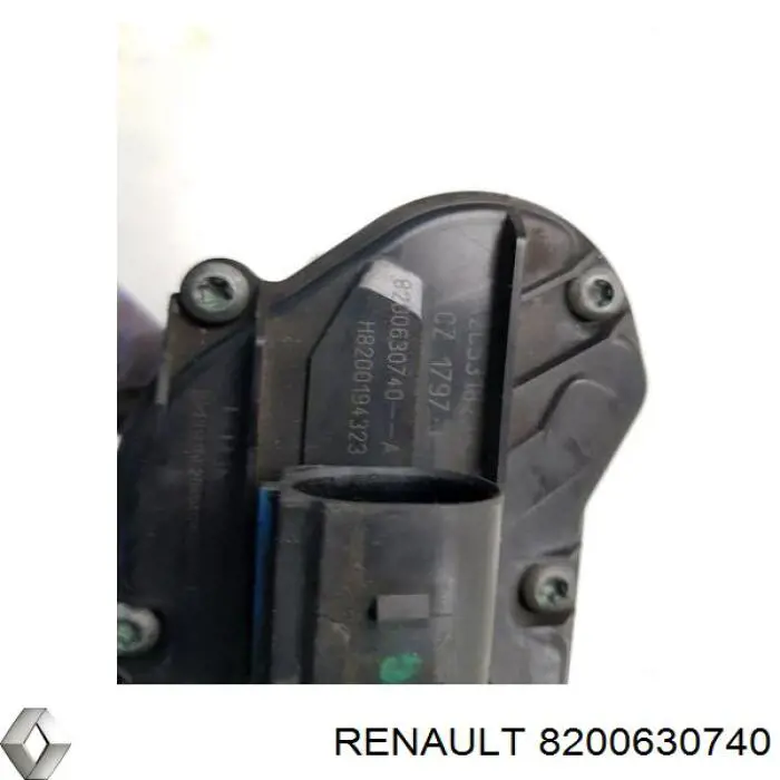 8200630740 Renault (RVI) Válvula EGR de recirculação dos gases