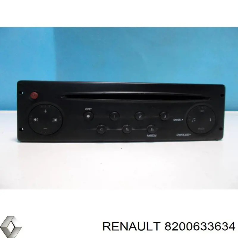 8200633634 Renault (RVI) Aparelhagem de som (rádio AM/FM)